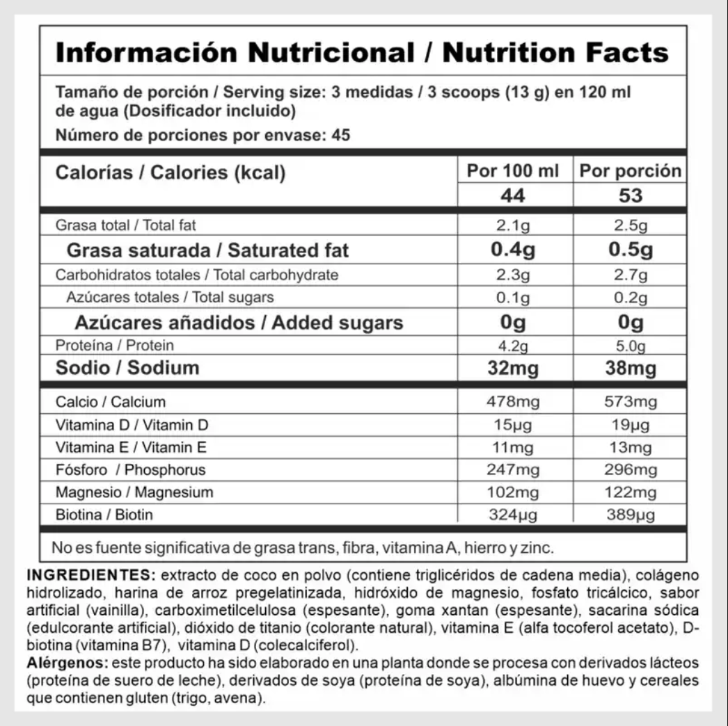 Collagen stack 585gr - Natramerican Pharma
