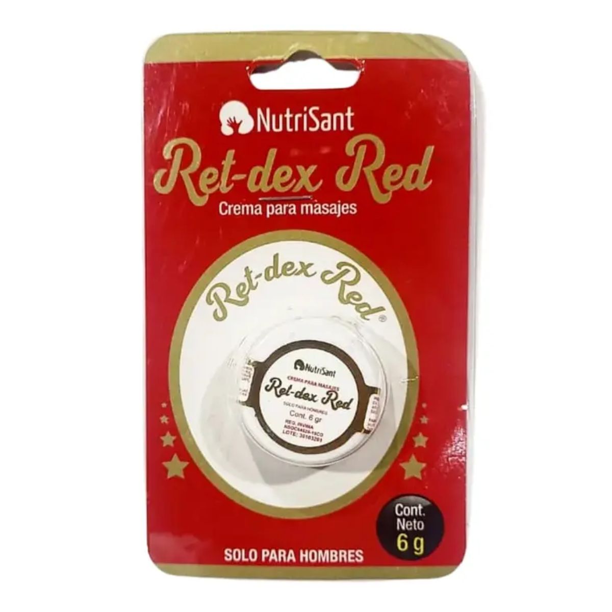 Crema Retardante Contenido 6gr