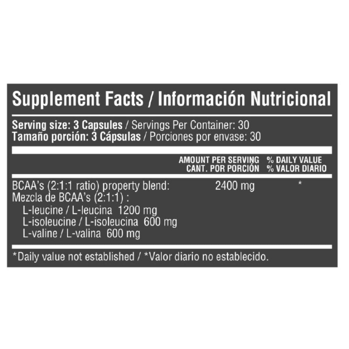 Bcaas Ultimate 2400mg X 90 Caps Healthy Sports
