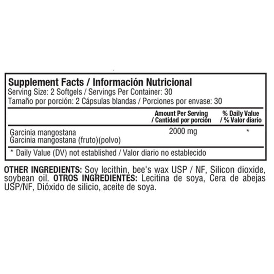 Garcinia Mangostana 60 Softgels - Healthy America