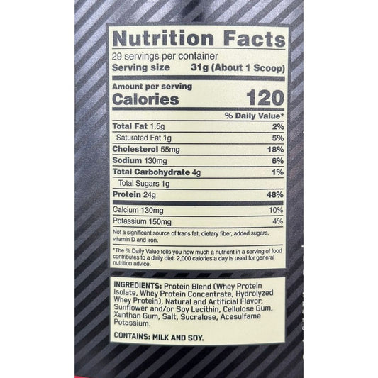 Gold Standard 100% Whey 2 lbs - Optimun Nutrition