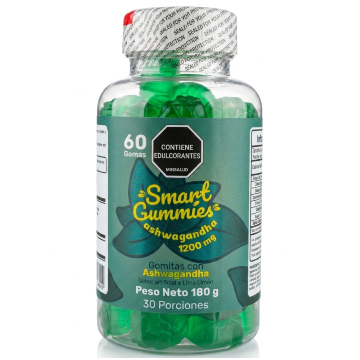 Ashwagandha 1200mg 60 Gomas Smart Gummies