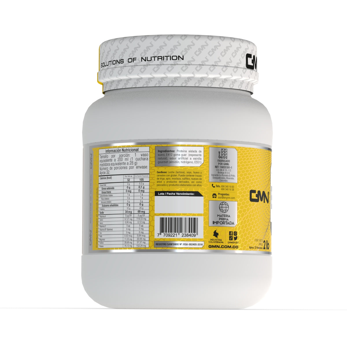 BE ONE Whey Protein Isolate 2 Libras GMN
