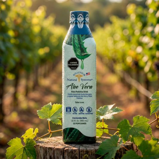 Aloe Vera + Fibra Prebiótica Drink 32 Oz -  Millenium Natural Systems