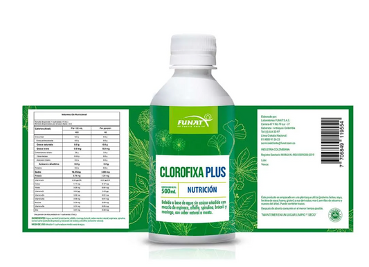 Clorofixa plus 500 ml - Funat