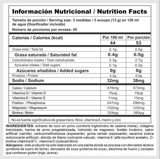 Collagen stack 585gr - Natramerican Pharma