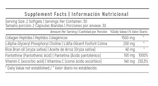 Péptidos de Colágeno + Vitamina C 60 Cáps -  Healthy America