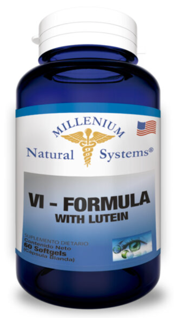 VI Formula With Lutein 60 Softgels Natural Systems