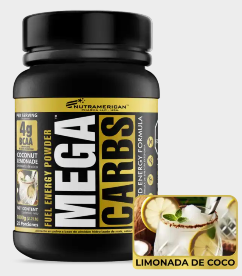 Mega Carbs 1.6 Lb - Nutramerican Pharma