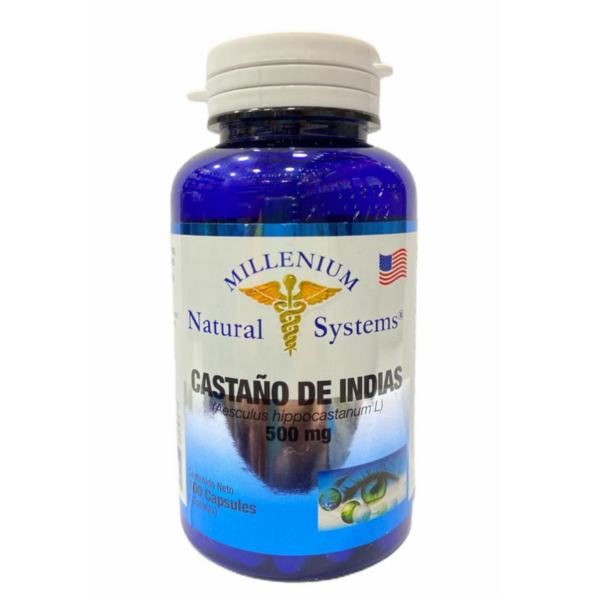 Castaño de Indias 500mg 100 Cáps Natural Systems