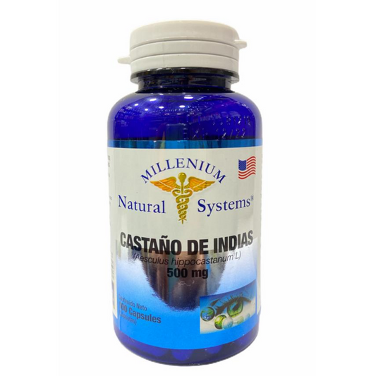 Castaño de Indias 500mg 100 Cáps Natural Systems