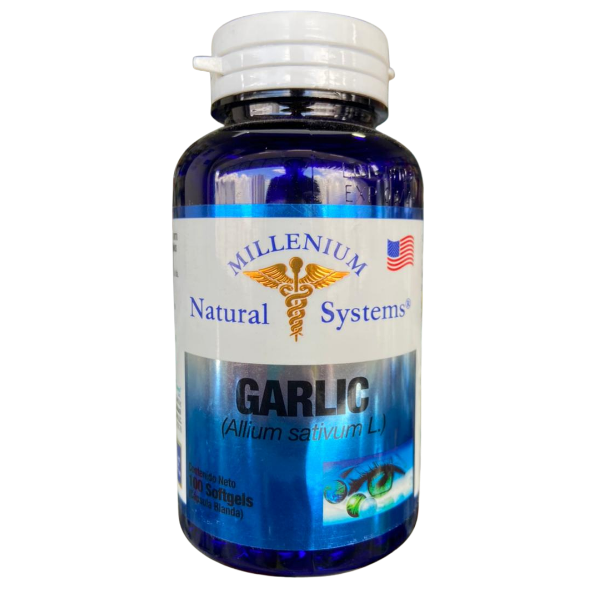 Garlic Ajo 1500mg 100 Softges Natural Systems