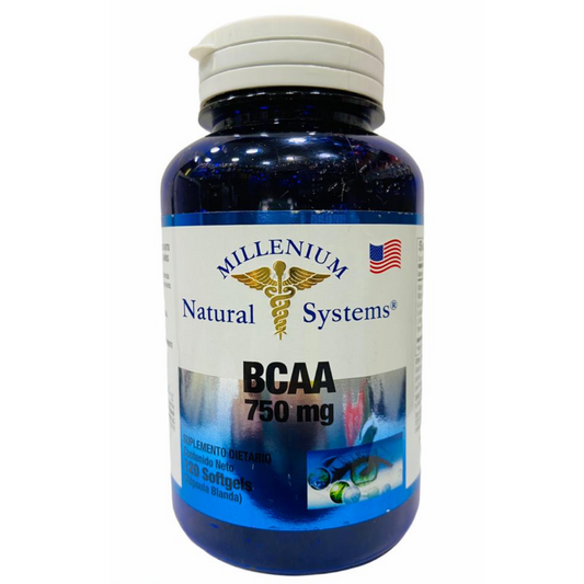BCAA´S 750mg 120 Softgels Natural Systems