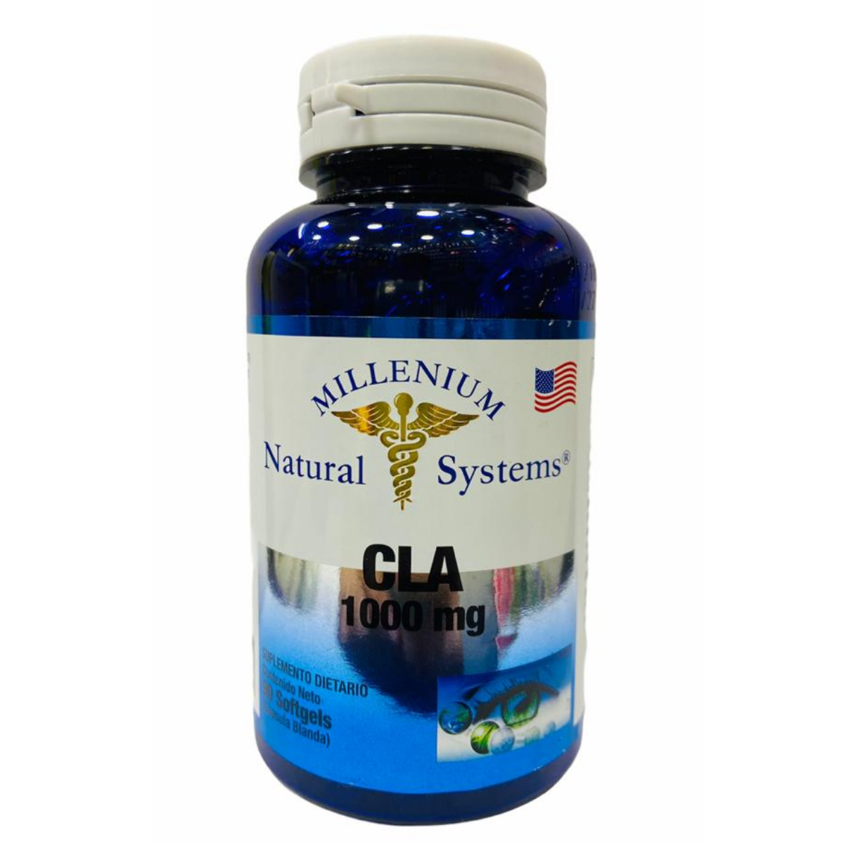 Cla 1000mg 90 Cáps Natural Systems