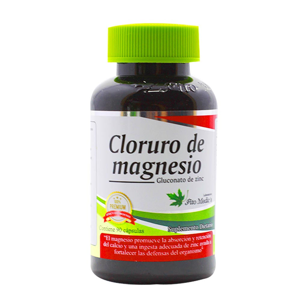 Cloruro de Magnesio 90 Cáps Fitomedic´s
