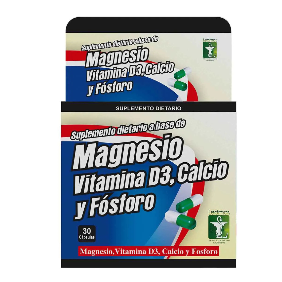 Cloruro de Magnesio  30 cápsulas  Ledmar