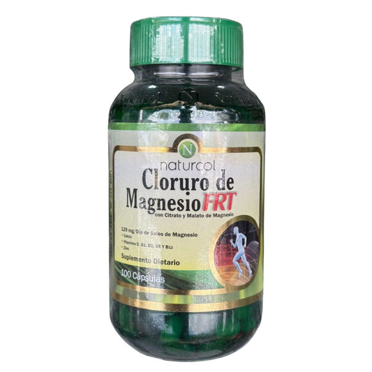 Cloruro de Magnesio Forte X 100 Cáps - Naturcol