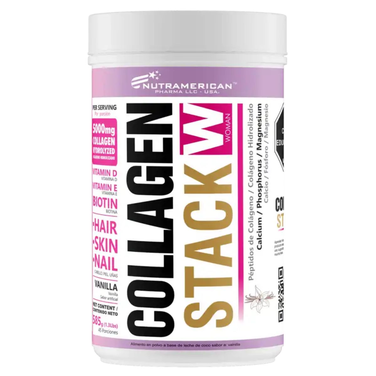 Collagen stack 585gr - Natramerican Pharma