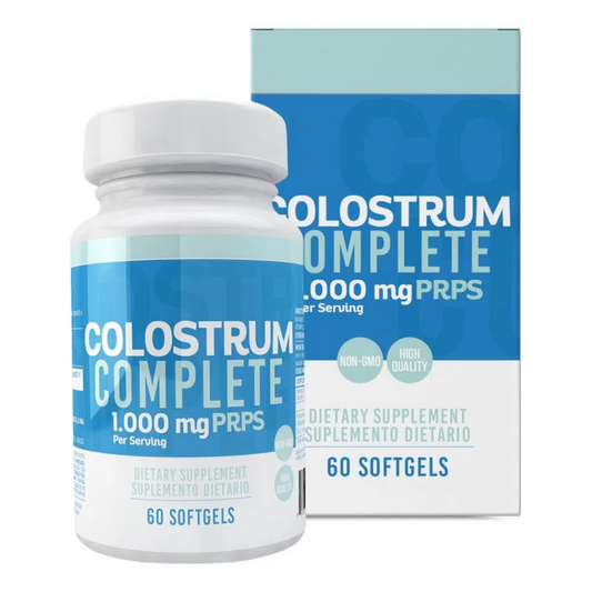Colostrum Complete 60 Cápsulas Blandas  Healthy America