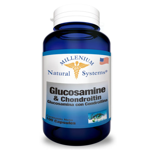 Glucosamina Con Condroitina 100 Cáps Milleniun