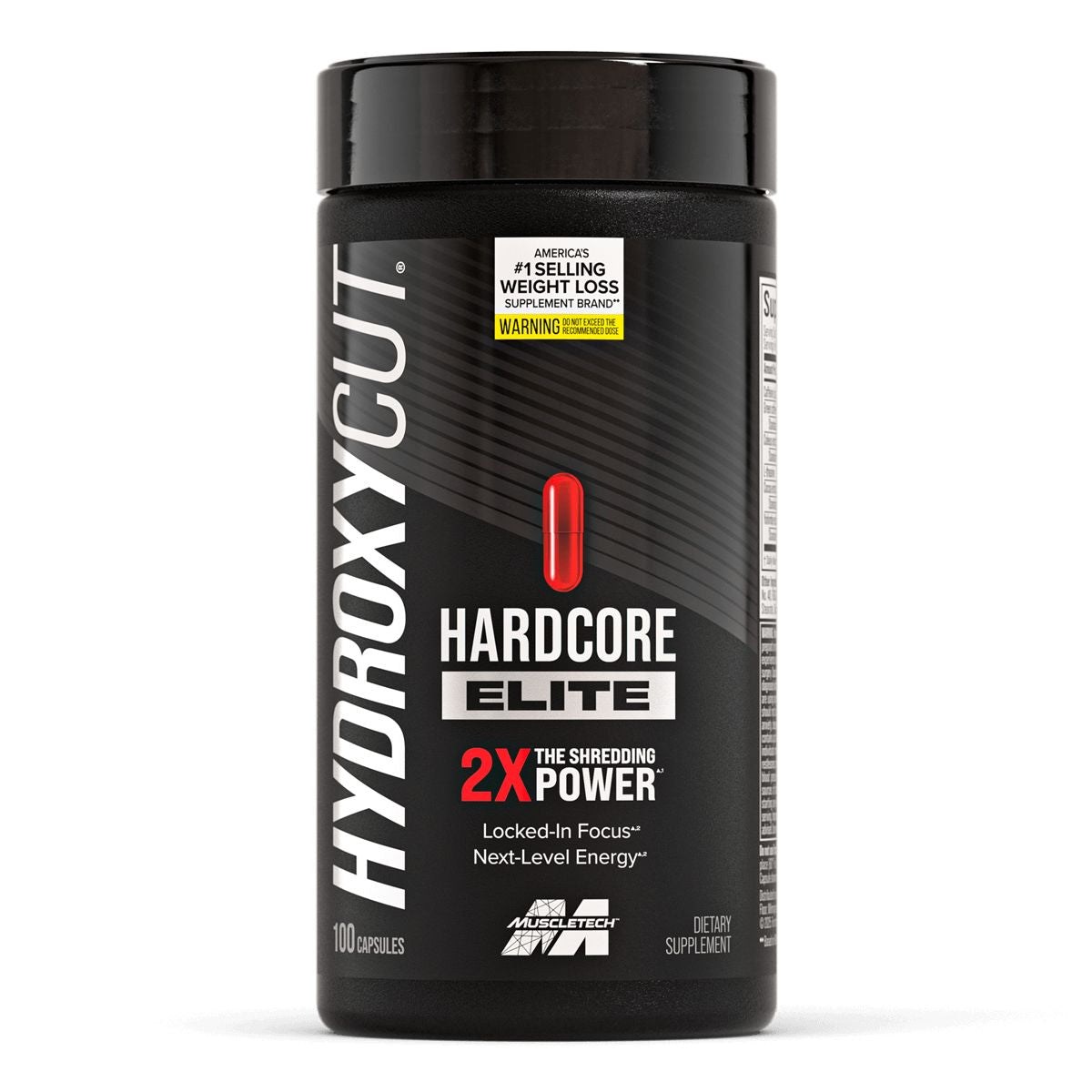 Hydroxycut Hardcore Elite x100 Cápsulas Muscletech