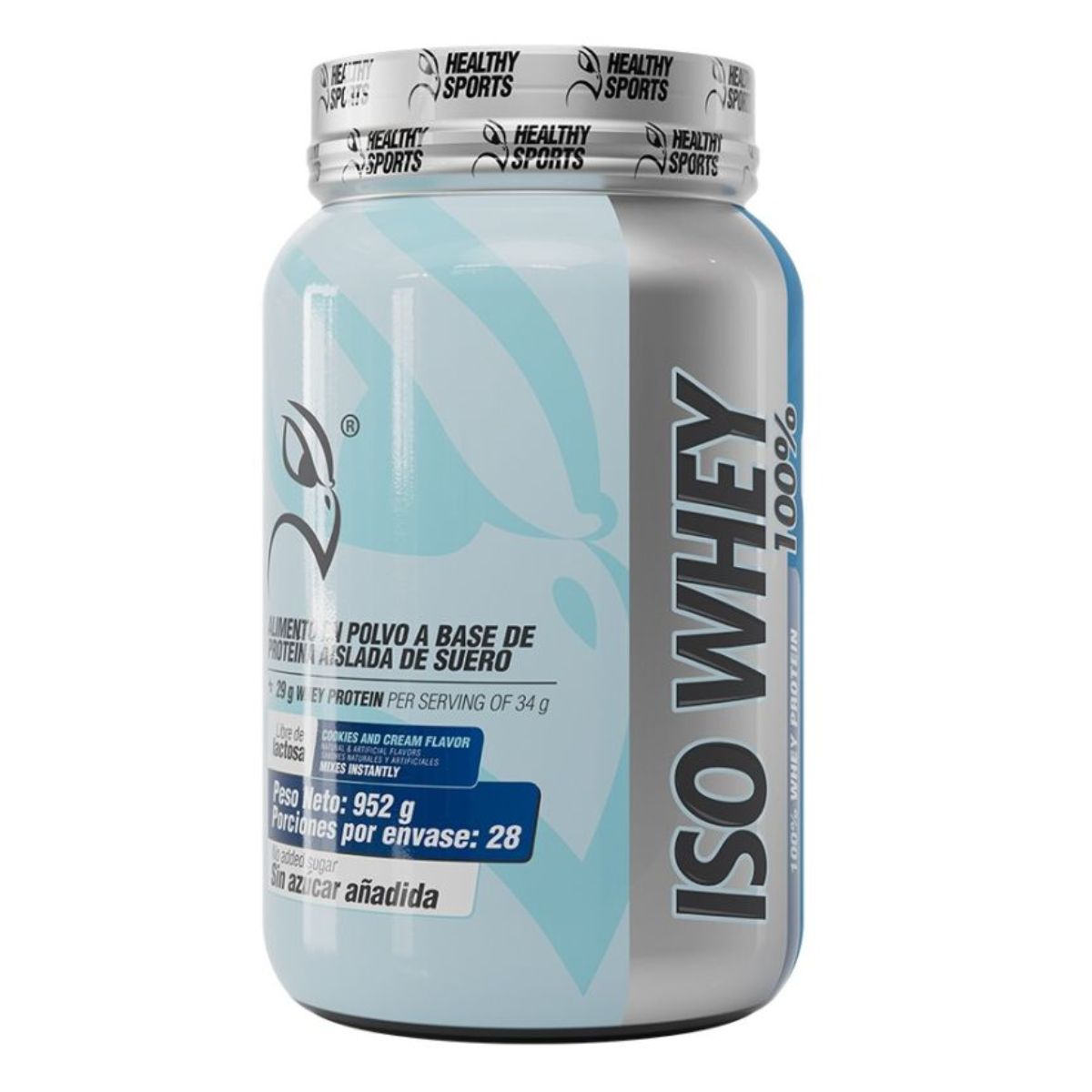 Iso Whey 100% Proteina Hidrolizada 2 lbs Cookies & Cream