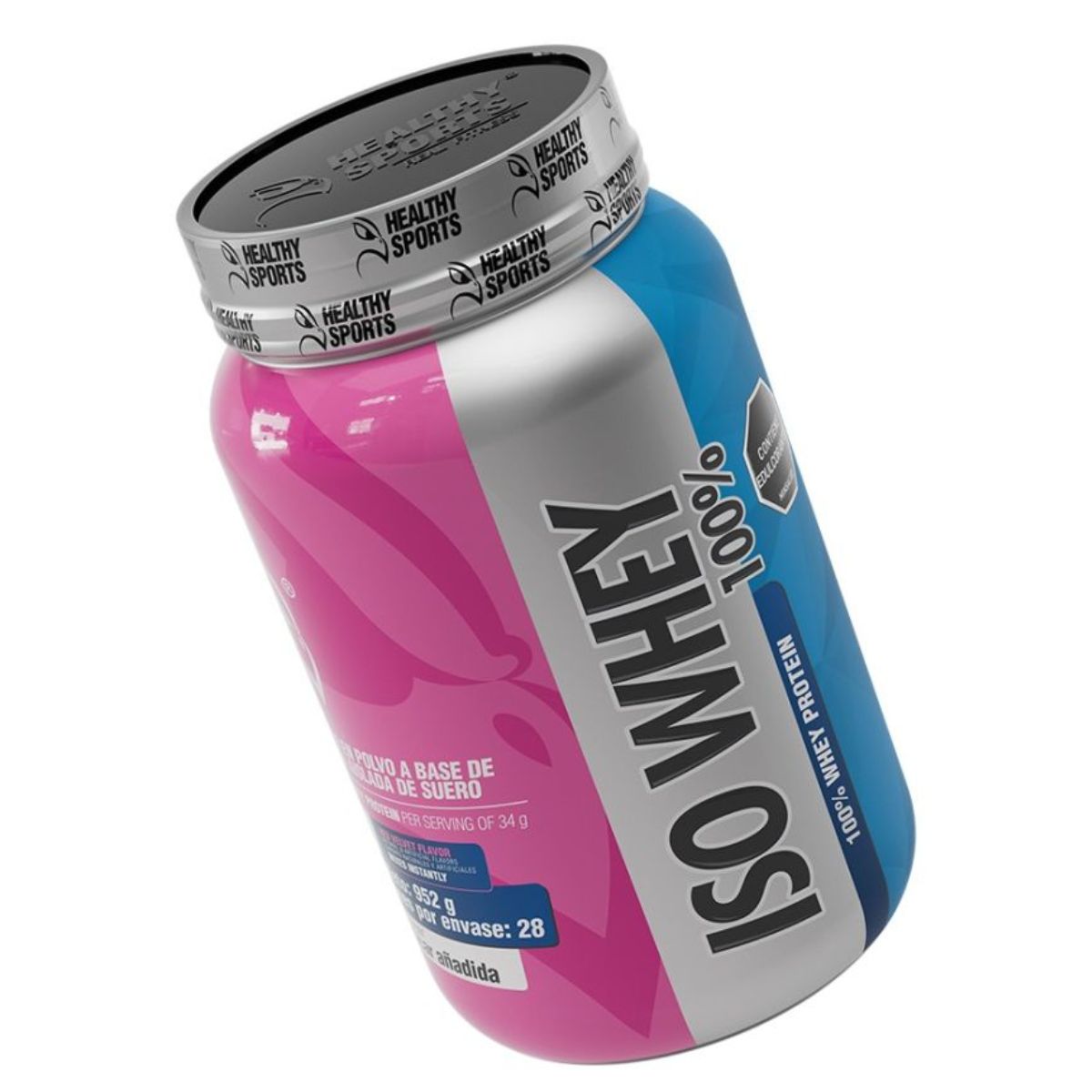Iso Whey 100% Proteina Hidrolizada 2 lbs Red Velvet