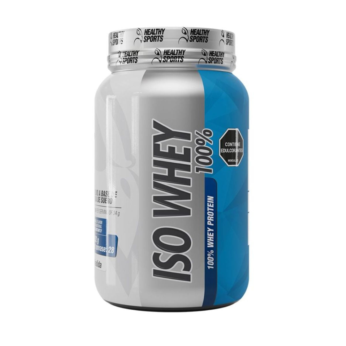 Iso Whey 100% Proteina Hidrolizada 2 lbs Sin Sabor