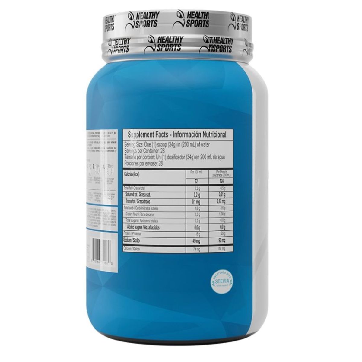 Iso Whey 100% Proteina Hidrolizada 2 lbs Sin Sabor