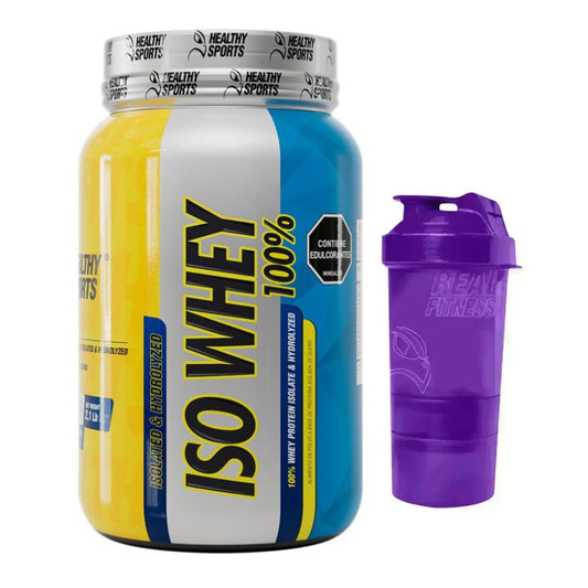 Iso Whey 100% Proteina Hidrolizada 2 Libras - Healthy Sports