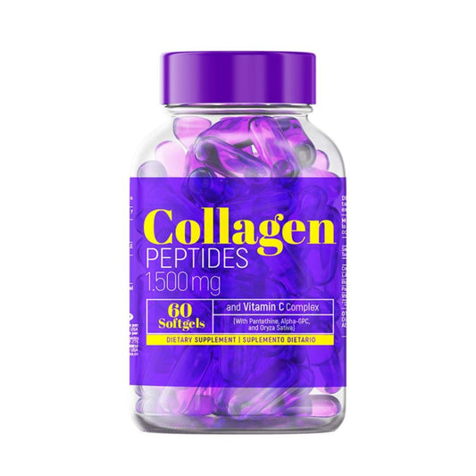 Péptidos de Colágeno + Vitamina C 60 Cáps -  Healthy America