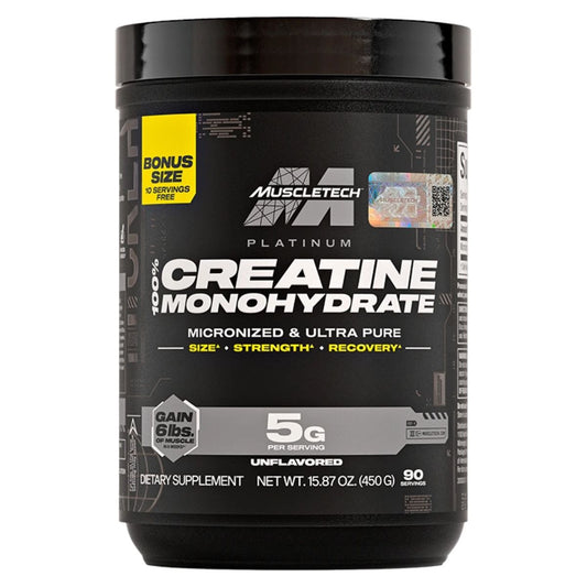 Platinum Creatina Monohidratada 400gr Muscletech