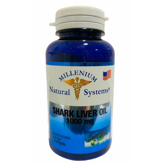 Shark Liver Oil 1000 mg x 100 Softgels -  Natural Systems