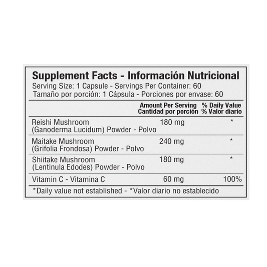 Ganoderma Plus 60 Cápsulas  Healthy America