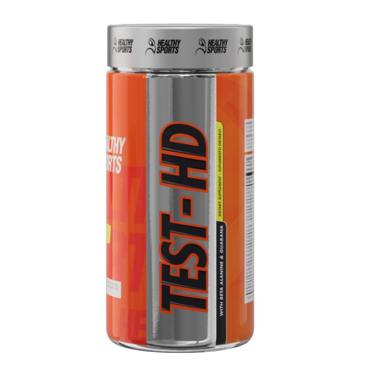 Test-HD con Beta alanina & Guarana 60 Cápsulas Healthy Sports