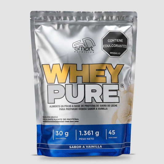 Whey Pure 3 Libras Proteina de Suero Smart Nutrition